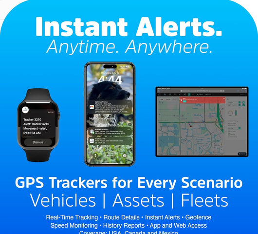 25 Day Battery GPS Tracker For Cars or Trucks