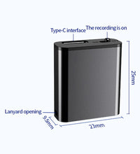 Micro Mini Digital Audio Recorder (Magnetic Mount)